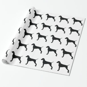 Vizsla i Silhouette Presentpapper