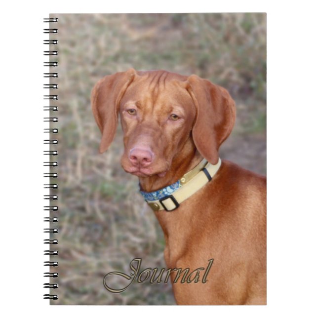 Vizsla journal anteckningsbok (Framsidan)