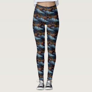 Vizsla Jul Festive Season Leggings