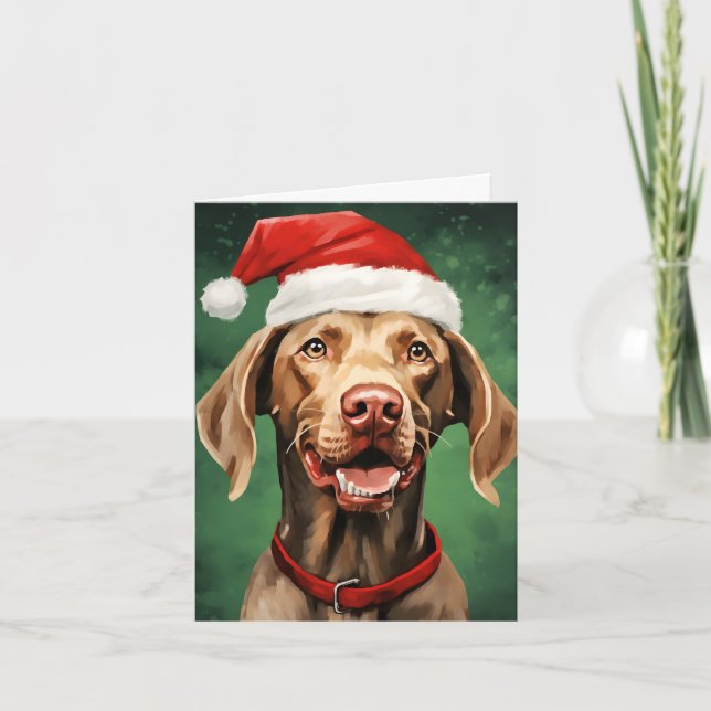 Vizsla jul kort (Framsida)