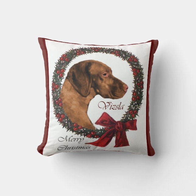 Vizsla jul kudde (Framsida)