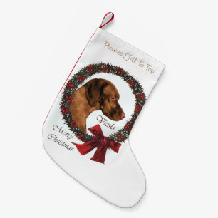 Vizsla jul liten julstrumpa