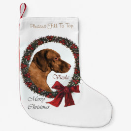 Vizsla jul liten julstrumpa