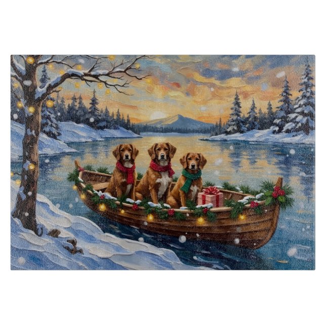 Vizsla julbåt semester (Framsidan)