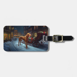 Vizsla Julfirande Säsong Bagagebricka