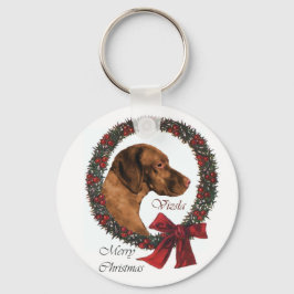 Vizsla julklappar nyckelring