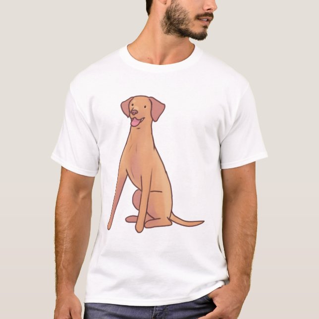 Vizsla Magic T Shirt (Framsida)