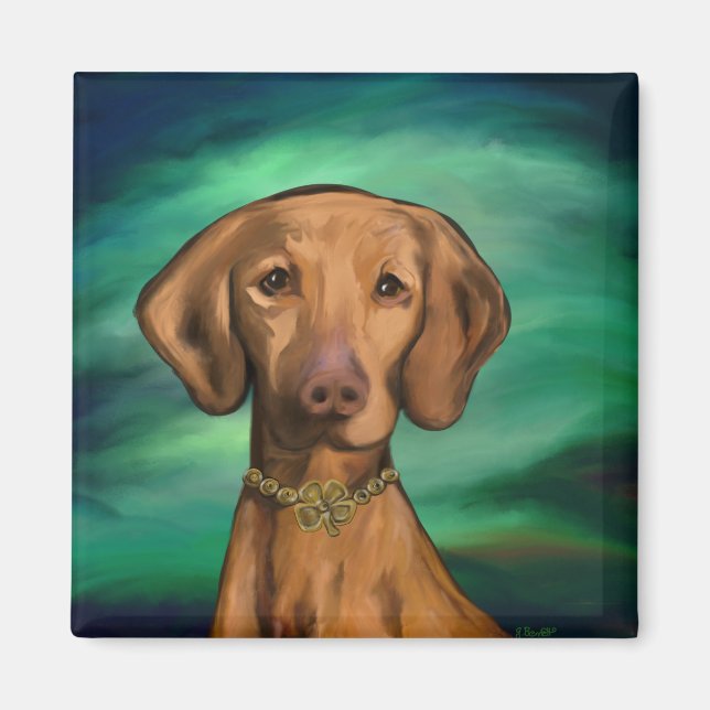 Vizsla Magnet (Framsidan)