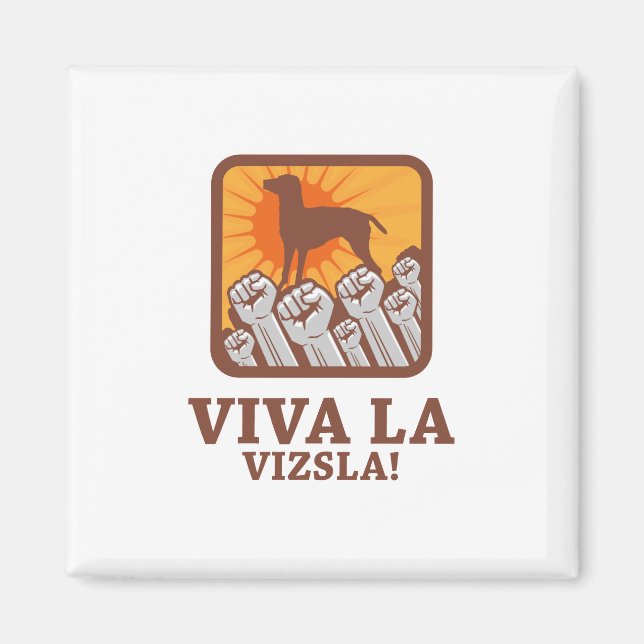 Vizsla Magnet (Framsidan)