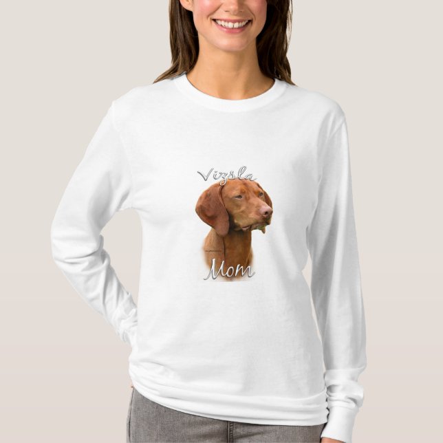 Vizsla Mamma 2 T Shirt (Framsida)