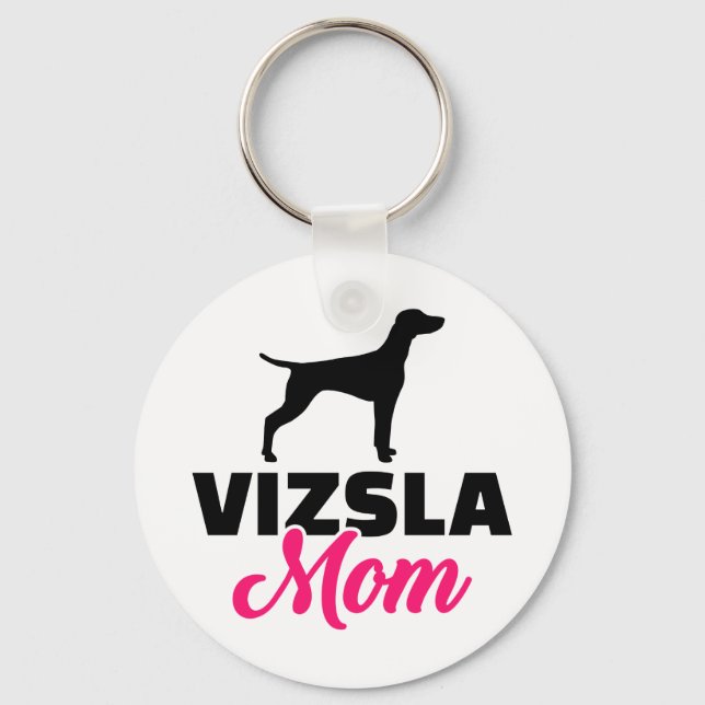 Vizsla Mamma Nyckelring (Framsida)