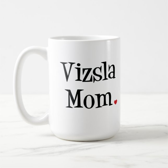 Vizsla mammamugg kaffemugg (Vänster)