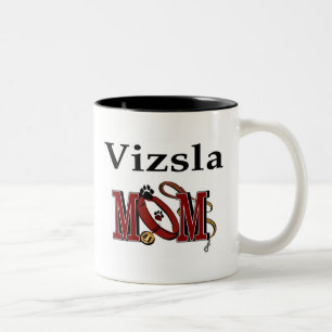 Vizsla mammamugg Två-Tonad mugg