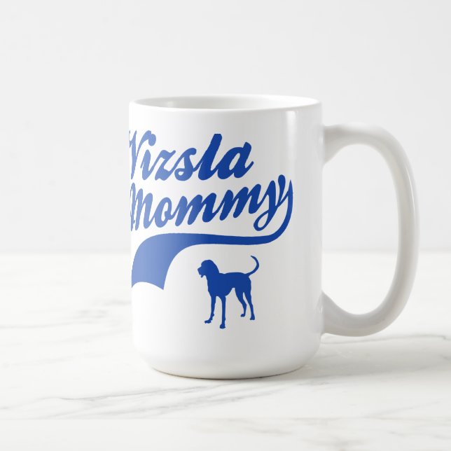 Vizsla mammor kaffemugg (Höger)