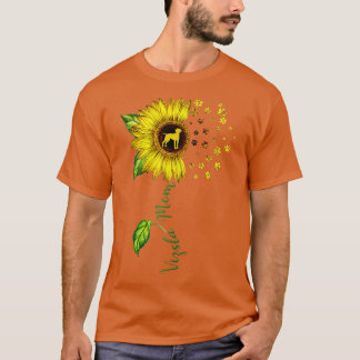 Vizsla Mom Sunflower Vizsla Lover Gifts Dog Mom Ma T Shirt