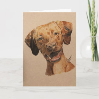 Vizsla Note-kort Kort