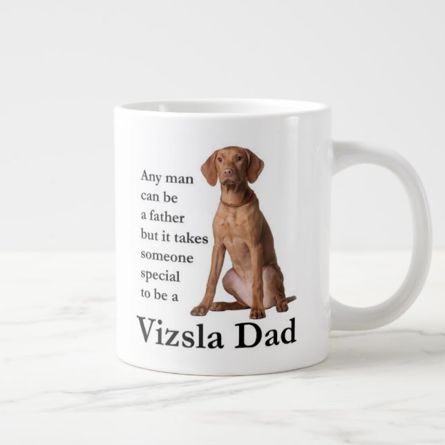 Vizsla Pappa Jumbo Mugg (Höger)