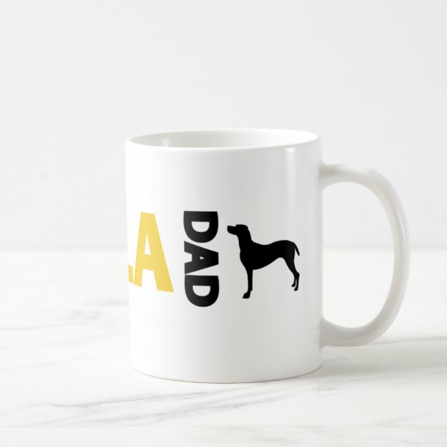 Vizsla pappa kaffemugg (Höger)
