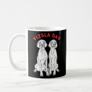Vizsla Pappa Ungerska Kort-Hearing Magyar Vizsla Kaffemugg