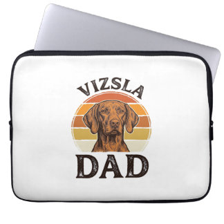 Vizsla Pappa Vintage Gravyr Hund Design_1 Laptop Fodral