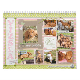 Vizsla Scrapbookkalender Kalender