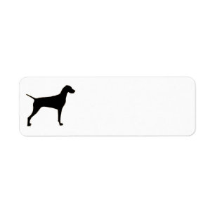 Vizsla silo black.png returadress etikett