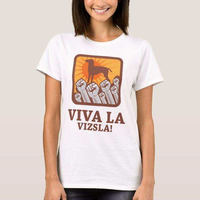 Vizsla T-shirt (Framsida)