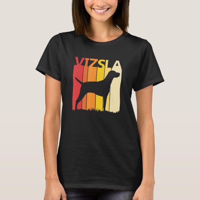 Vizsla T Shirt (Framsida)
