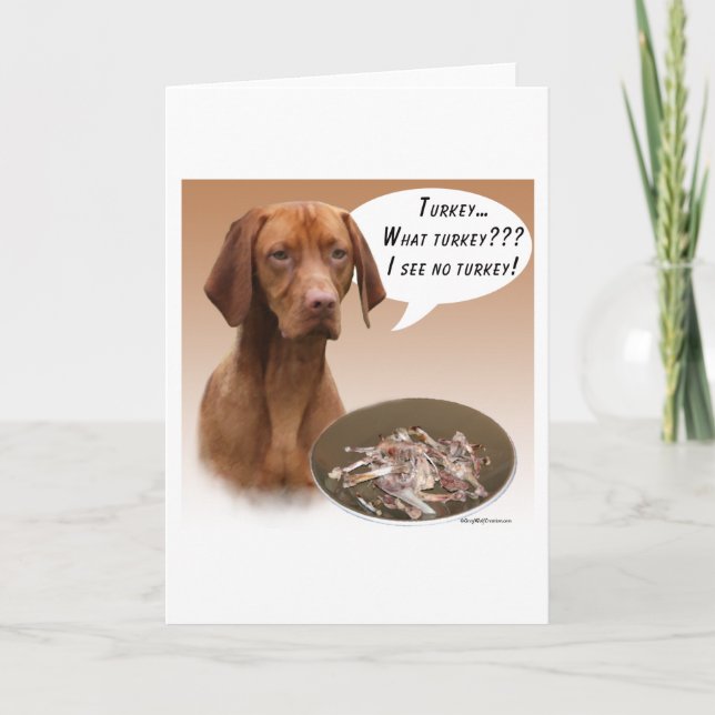 Vizsla Turkiet Kort (Framsida)