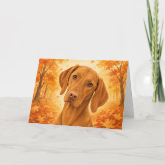 Vizsla Välkomstkort Kort