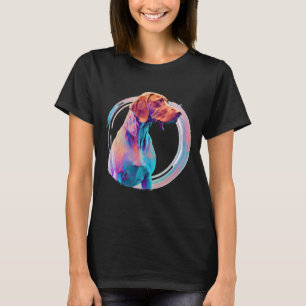 Vizsla Vaporwave Retrowave Aesthetic T Shirt