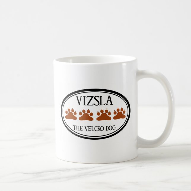 Vizsla Velcrohundmuggen Kaffemugg (Höger)