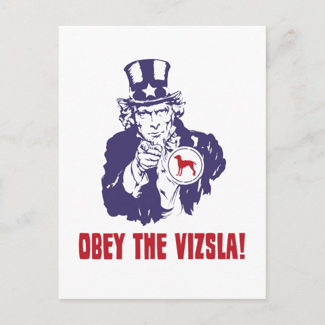 Vizsla Vykort (Framsida)