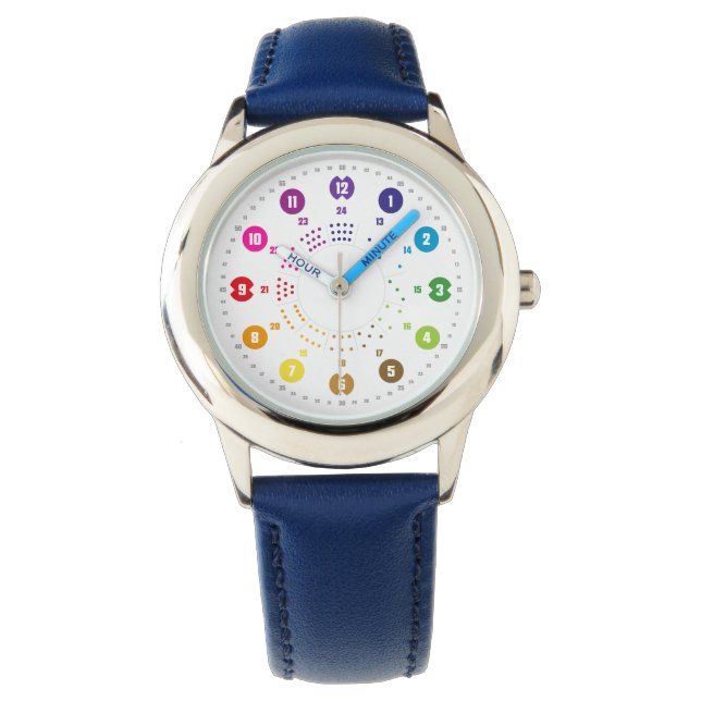 VK24-M60G-Dots-Au Armbandsur (Framsida)