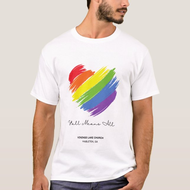VL Pride 2025 Shirt T Shirt (Framsida)