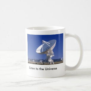 VLA lyssnar till universum Kaffemugg