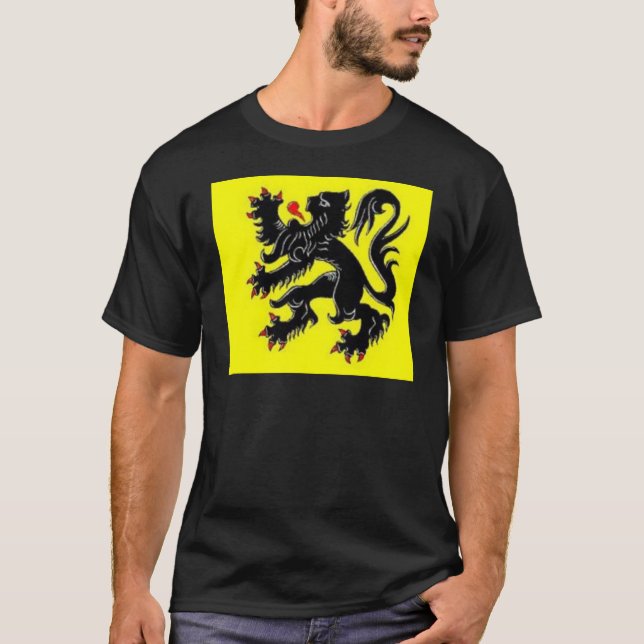 vlaamseleeuw tee shirt (Framsida)