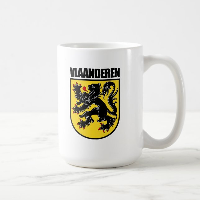 Vlaanderen (Flanders) Kaffemugg (Höger)