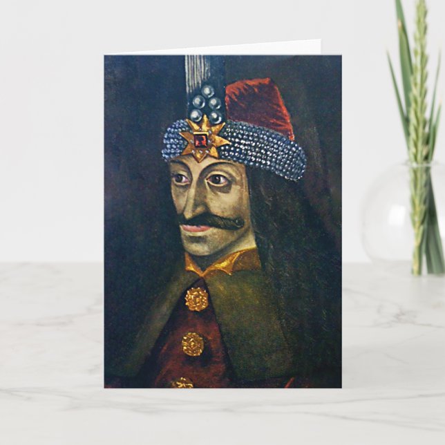Vlad de Impaler (Dracula) korten Kort (Framsida)