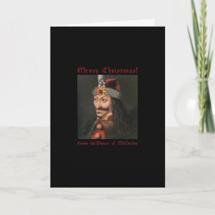Vlad den Impaler julkortet Helgkort