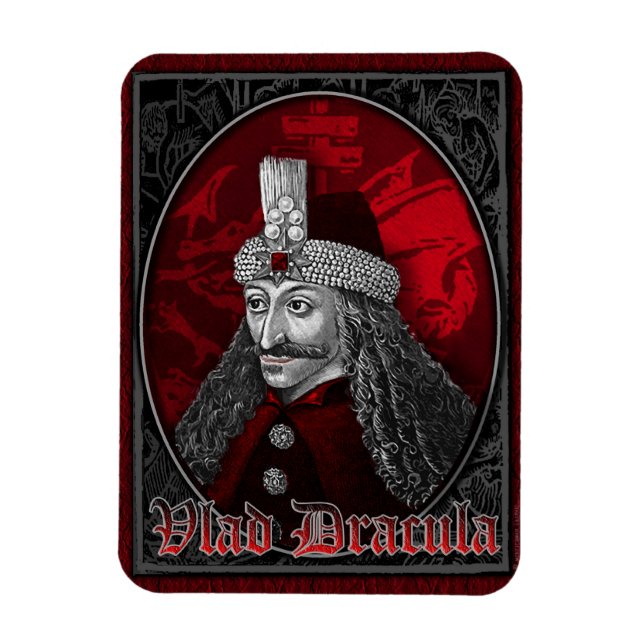 Vlad Dracula Gothic Magnet (Vertikal)