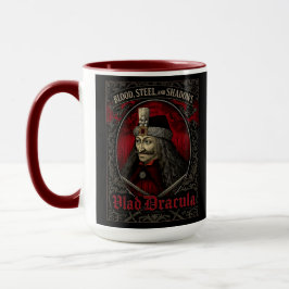 Vlad Dracula Gothic Mugg - Mörk Vampire Coffee Kop