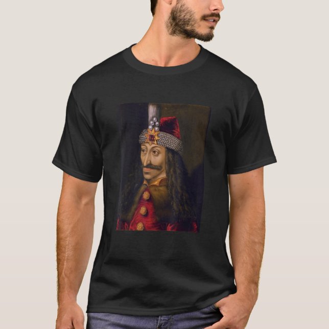 Vlad Dracula T Shirt (Framsida)