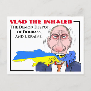 Vlad Putin Vykort