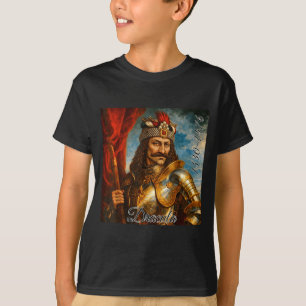 Vlad Spetsaren Medeltida Portratt Dracula Konst T Shirt
