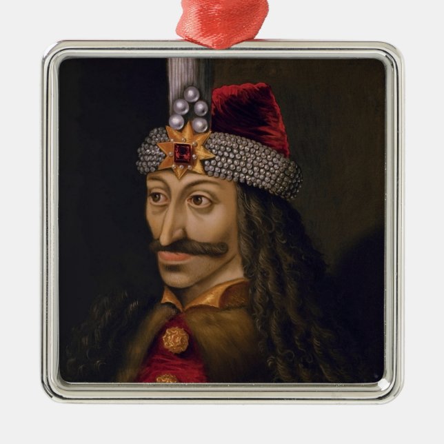 Vlad Tepes Dracula Impaler Voivode of Wallachia Julgransprydnad Metall (Framsidan)