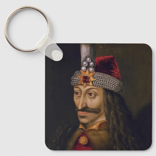 Vlad Tepes Dracula Impaler Voivode of Wallachia Nyckelring (Framsida)