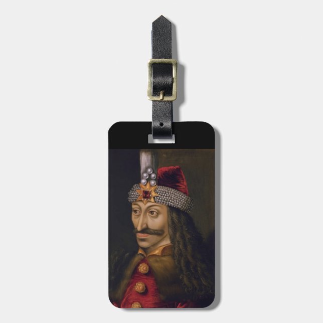 Vlad Tepes: Impaler, Dracula Dragon Prince Voivode Bagagebricka (Vertikal Framsida)