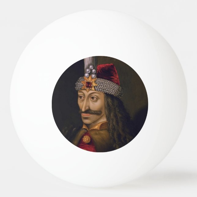 Vlad Tepes: Impaler, Dracula Dragon Prince Voivode Pingisboll (Framsidan)