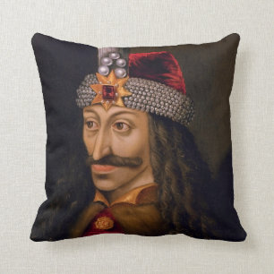 Vlad tepes Impaler Voivode porträtt Dracula histo Kudde